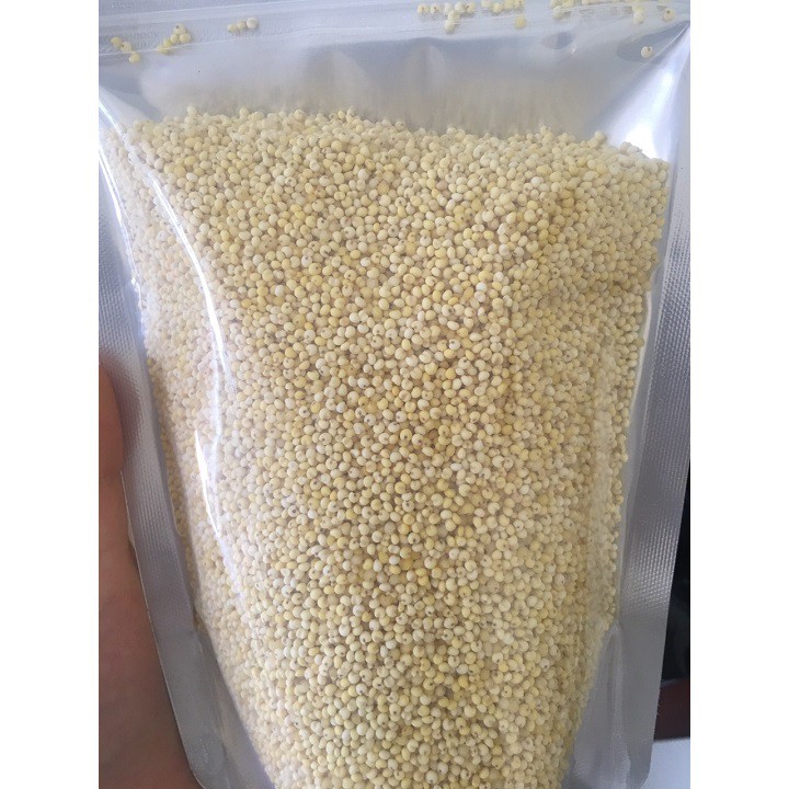 Hạt kê vàng hữu cơ đã bóc vỏ - 500g