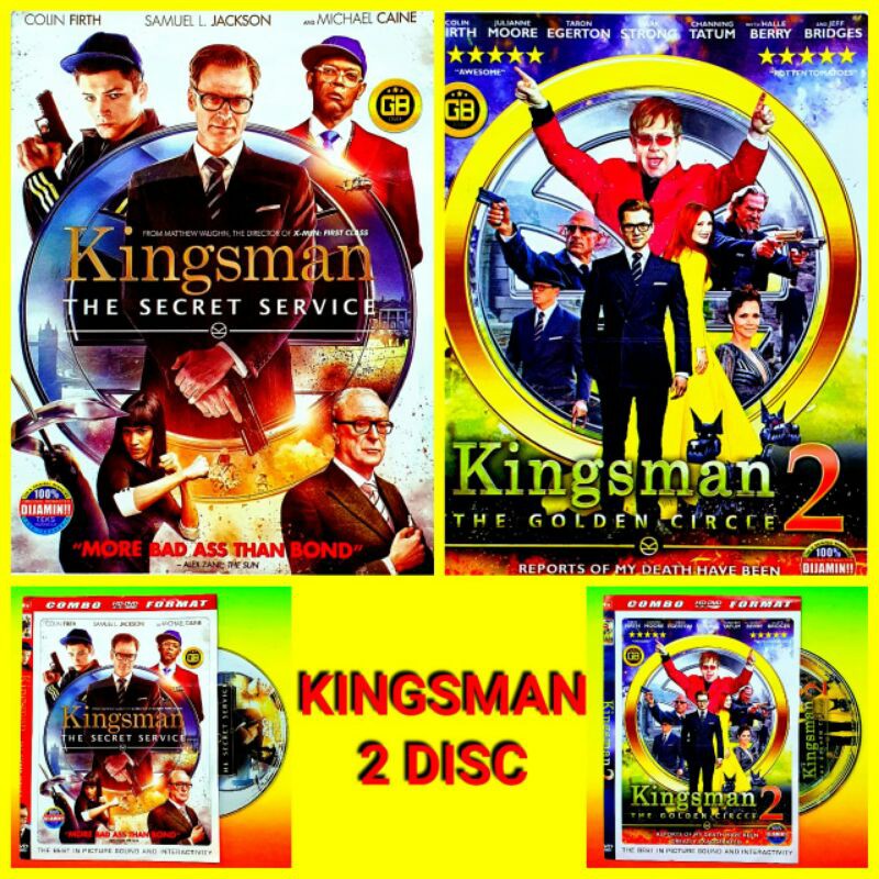 Mô Hình Nhân Vật Kingsman Phim Disc-video Trong Game Kingsman 2