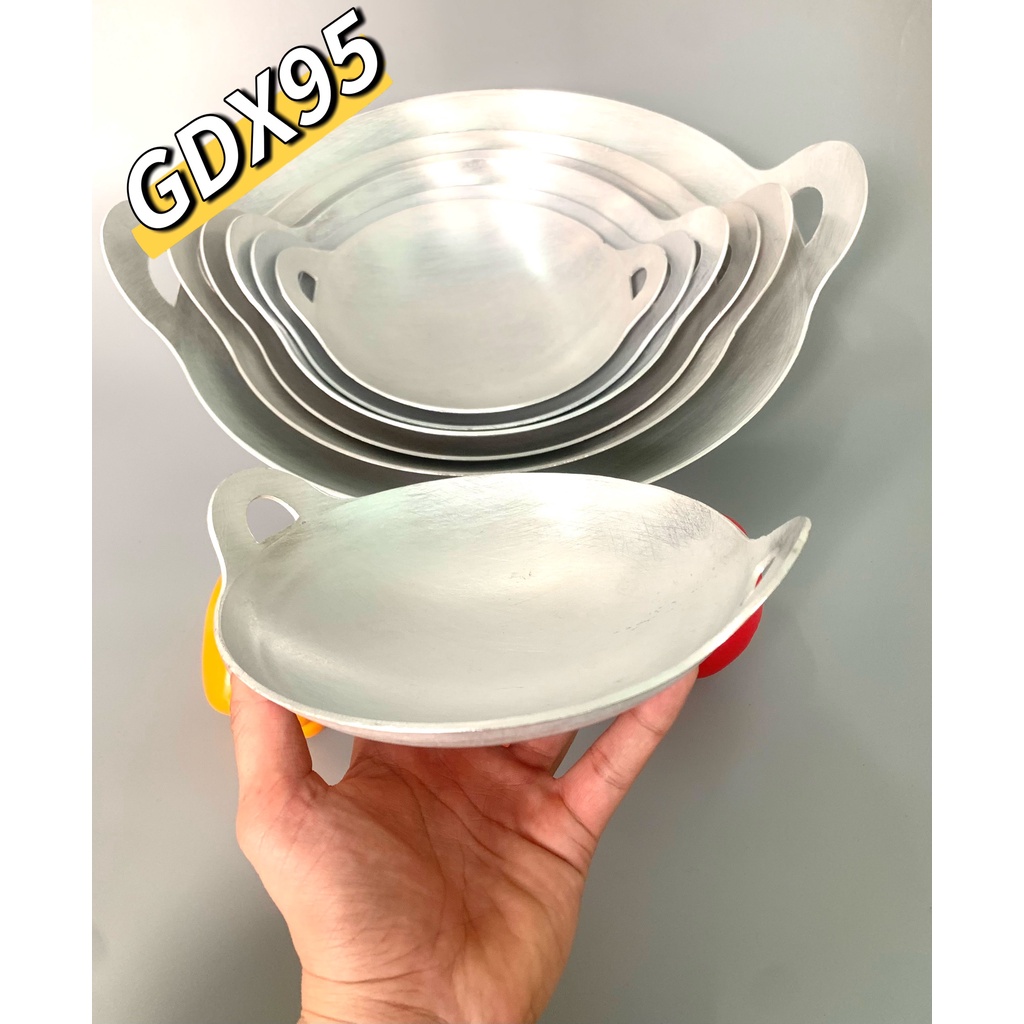 Bộ ̃7 chảo nhôm máy bay 17 19 22 24 27 31 37cm hàng cao cấp
