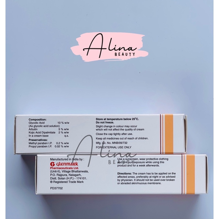 Kem Demelan cream mờ nám, trắng sáng da - Arbutin - Kojic Acid 20g