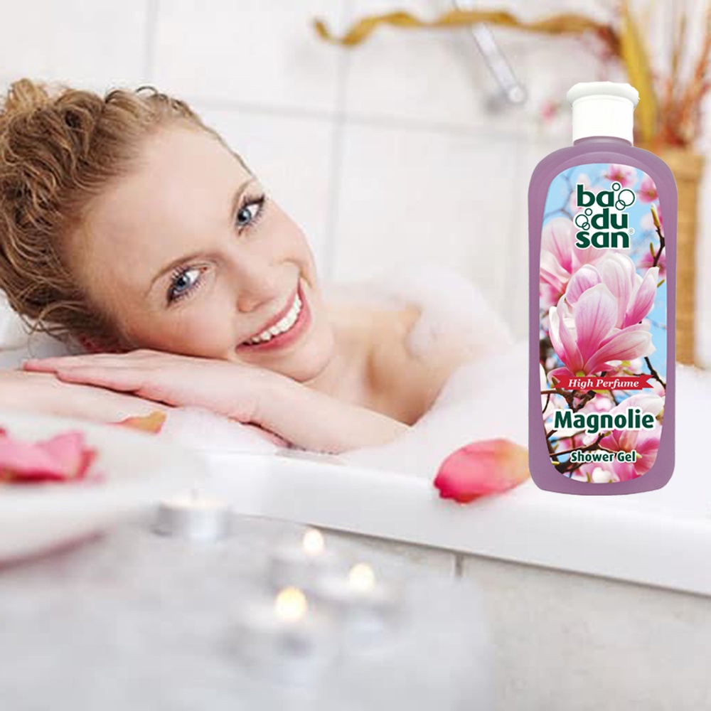 Sữa tắm nước hoa thuần chay Organic Badusan Magnolie  500ml - Hương Chất Cosmetic