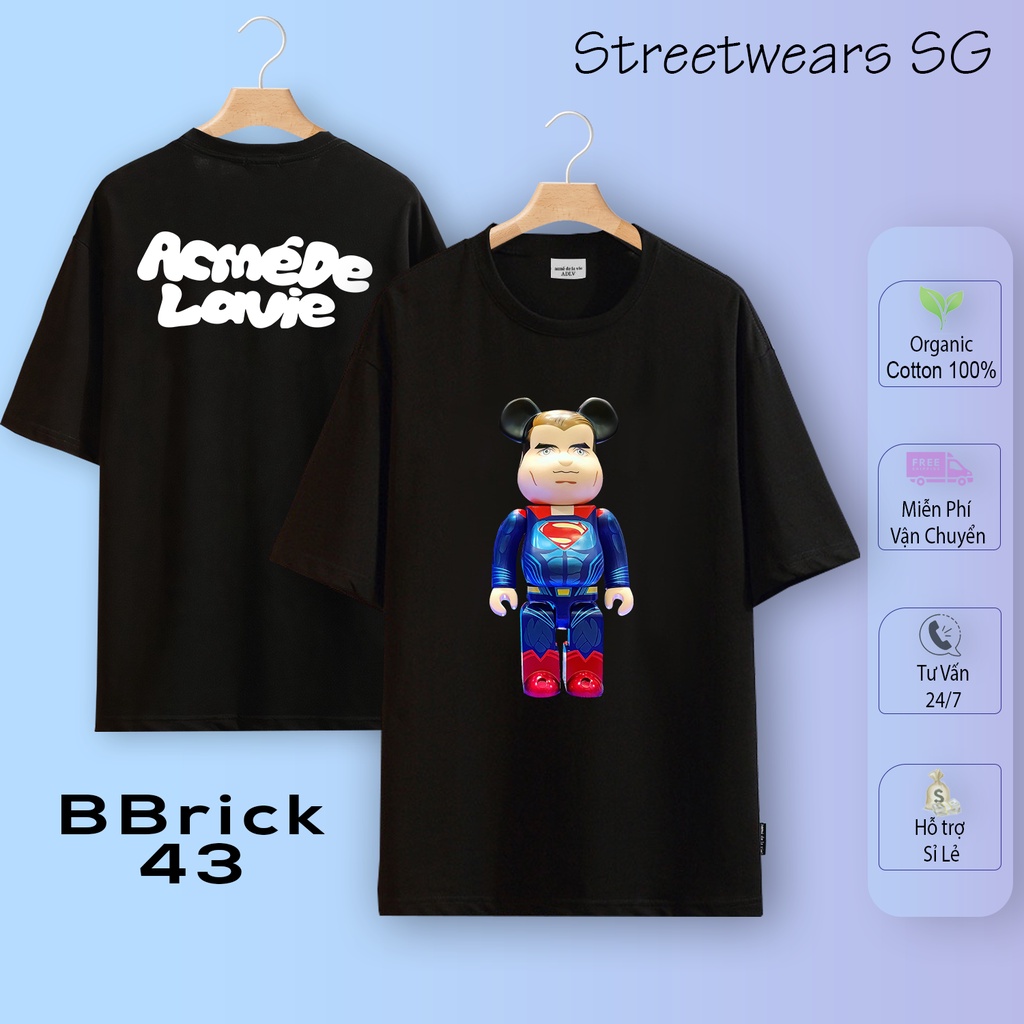 [Basic] Áo thun ADLV BearBrick Mẫu Hot 26-45, Cotton 2c 100%, In xịn - Streetwears SG - Part 2