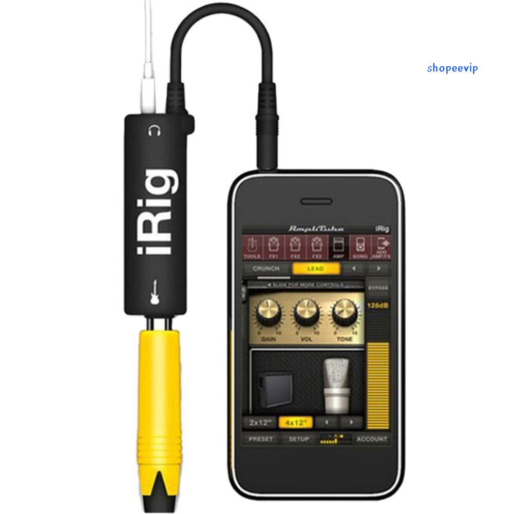 IRIG IPHONE Bộ Chuyển Đổi Âm Thanh Cho Đàn Guitar Điện Tử