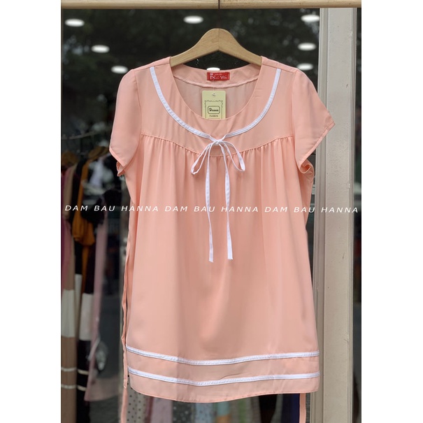[SIZE 60-85KG] Áo bầu công sở size to có size 85kg vải lụa tuyết 1 lớp mềm mát nhẹ thấm mồ hôi tốt không nhăn rộng