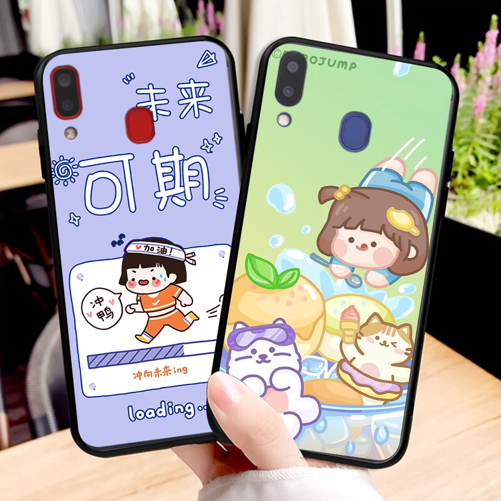 Ốp lưng Samsung Galaxy A20 - A30 - M20 in họa tiết cute đáng iu