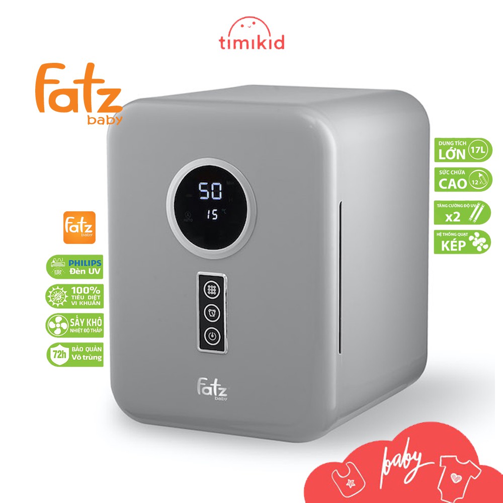 [Mã 267FMCGSALE giảm 8% đơn 500K] Máy tiệt trùng sấy khô UV Fatz baby - Thunder 2 - FB4703SL