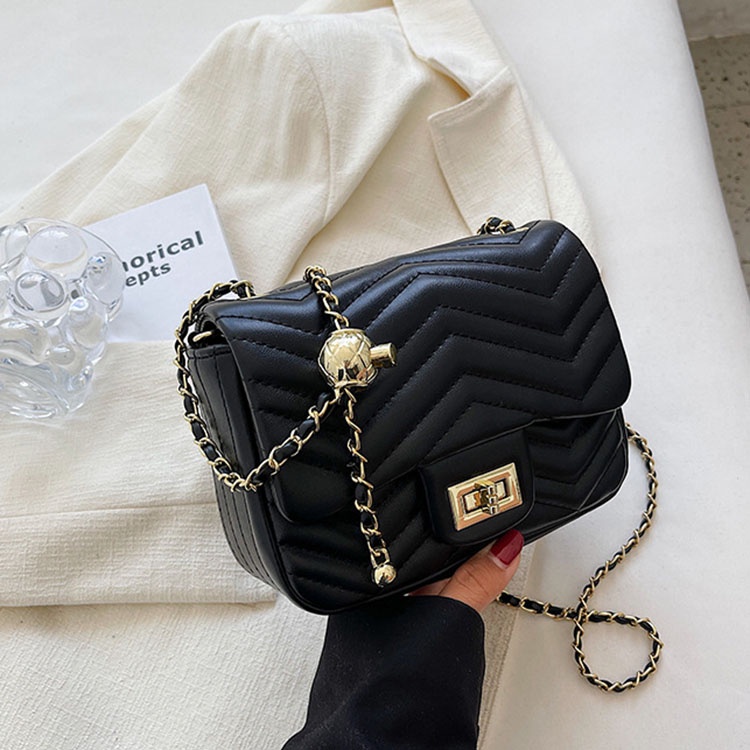 Ielgy Túi Đeo Chéo Hình Vuông Nhỏ Tinh Tế Phong Cách Phổ Biến Cho Nữ