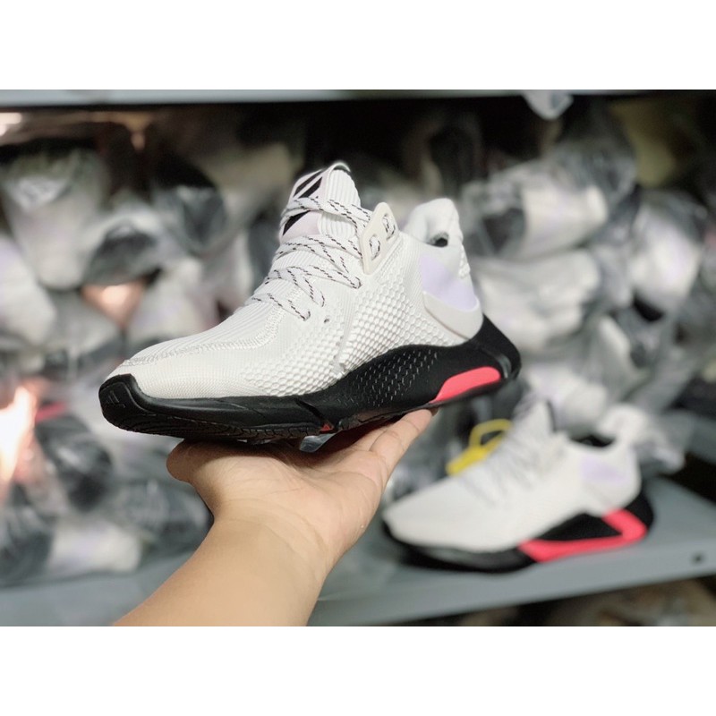 [FullBox &amp;Bill] Giày Alphabounce InstinctM màu Trắng đế Đen sọc Đỏ Cực HOT Chuẩn Form