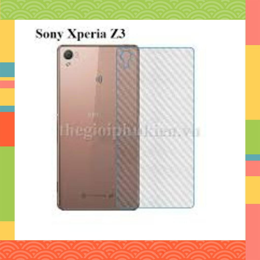 COMBO 5 MIẾNG DÁN LƯNG SONY XPERIA Z3