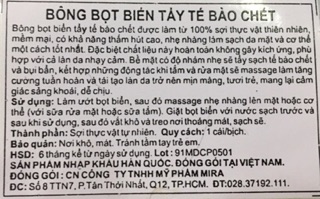 🌨 BÔNG BỌT BIỂN TẨY TẾ BÀO CHẾT 💦