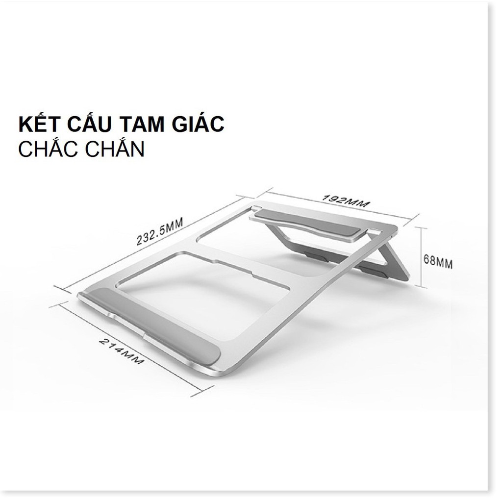 Giá Đỡ Dành Cho Laptop, Macbook Để Bàn Có Thể Gấp Gọn. Chất Liệu Hợp Kim Nhôm Cao Cấp