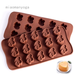 Khuôn Silicone Làm Bánh Tạo Hình Ngôi Sao/Trái Tim Độc Đáo Tiện Dụng