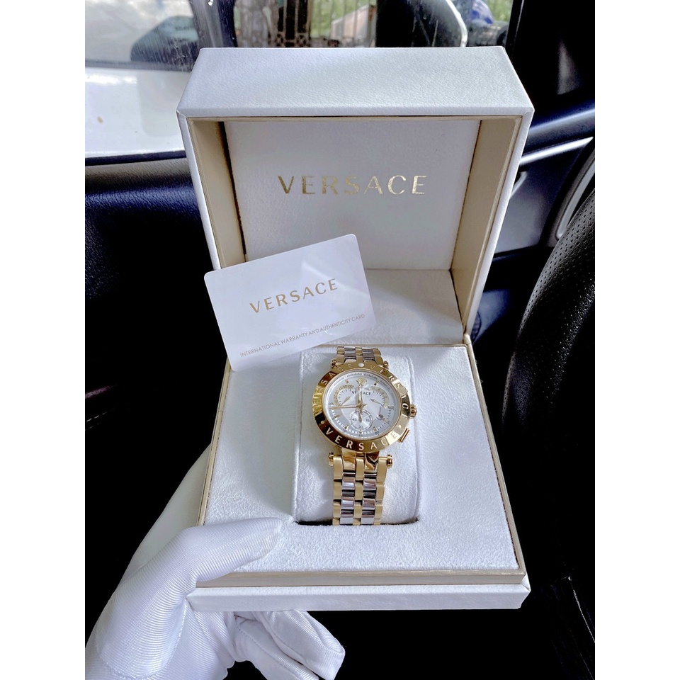 Đồng hồ đeo tay nam nữ, đồng hồ nam nữ cặp đôi VERSACE dây thép siêu cao cấp, thời trang sang chảnh, cực đẹp, full box