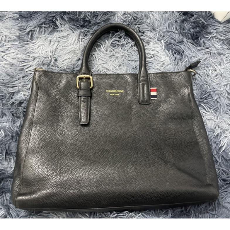 Túi Thom Browne 2hand da bò hạt ytalia
