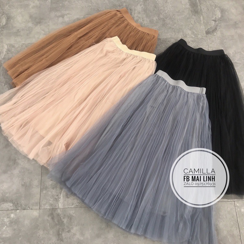 [ Mã FAXANH55 giảm 10K đơn 50K] ⚡️BÁN SỈ⚡️Chân váy lưới 3 lớp QC 4 màu | BigBuy360 - bigbuy360.vn