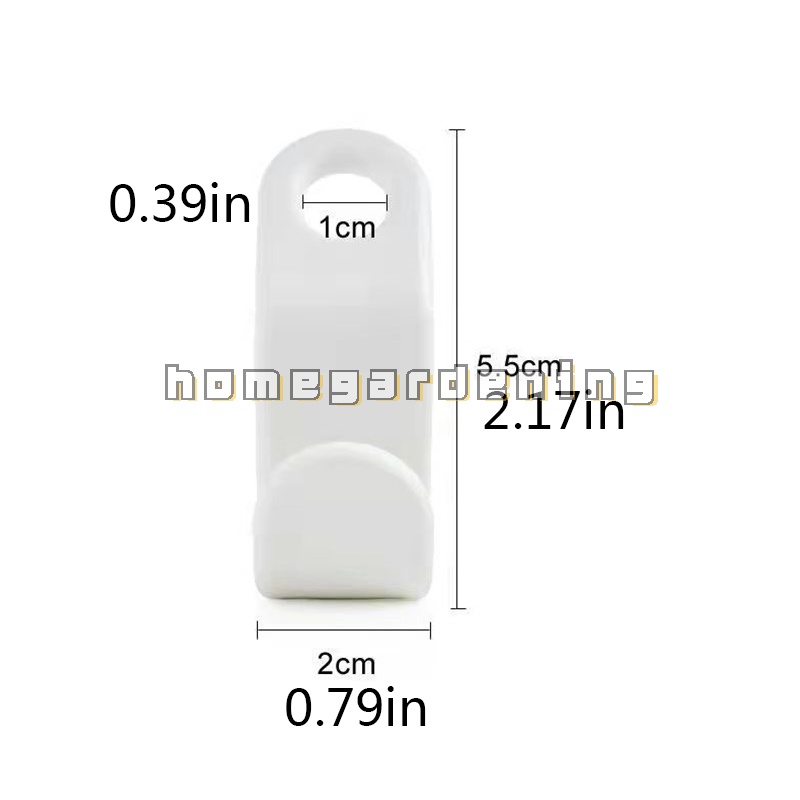 Bộ 10 đầu móc xếp tầng móc treo quần áo bằng nhựa tiện dụng