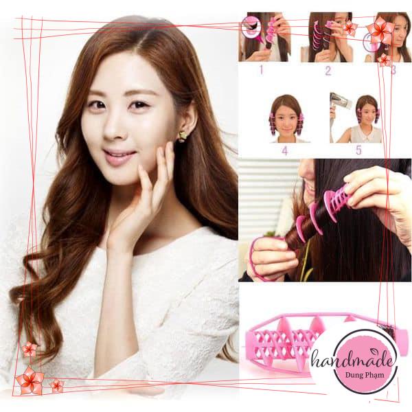 Lô uốn tóc Không Nhiệt Spiral Curler - Gói 2 chiếc