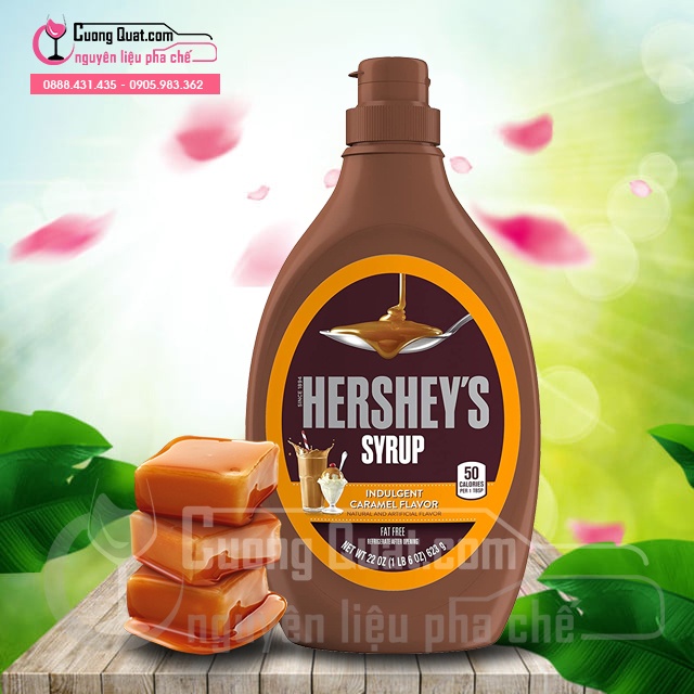 Sốt Hershey's Caramel, Chocolate 623gr