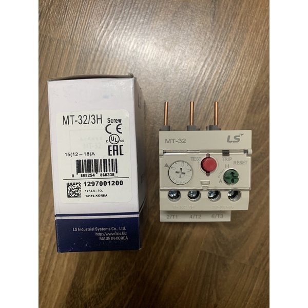 [RELAY/RƠ-LE] Rơ le MT-32 LS (12A-18A) Rơ le nhiệt LS