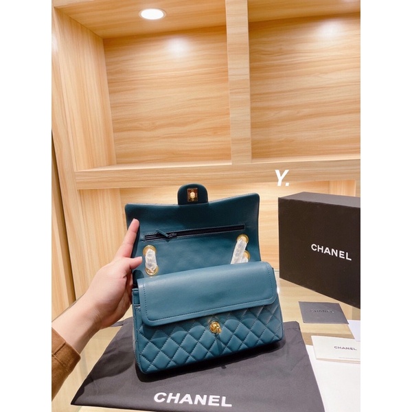 Túi xách Chánel Cf sz 25 chất da bò hàng order xưởng