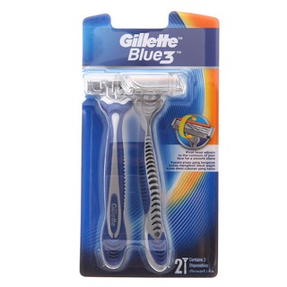 Bộ 2 cây lưỡi dao cạo râu 3 lưỡi Gillette Blue 3