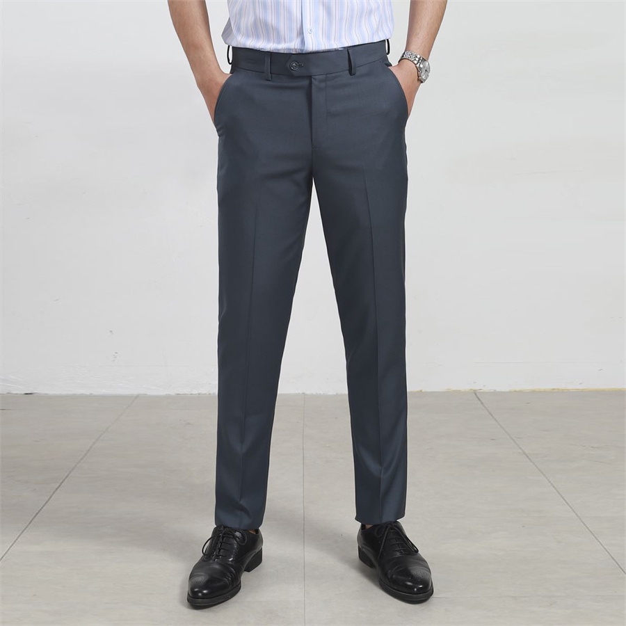 Quần âu Aristino regular fit xốp nhẹ thoát ẩm ly vĩnh viễn ATR00208