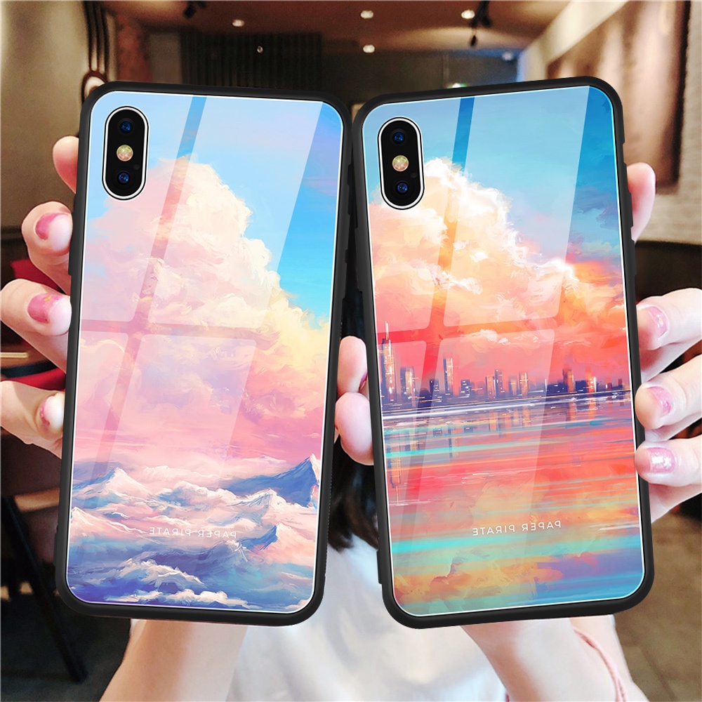Ốp điện thoại mặt kính cho Xiaomi Mi 11 Lite 11 Pro Mi 10 Pro Xiaomi Mi 8 Pro 8 Lite 8 SE Mi 9 SE Pro Mi 10T 10 Lite