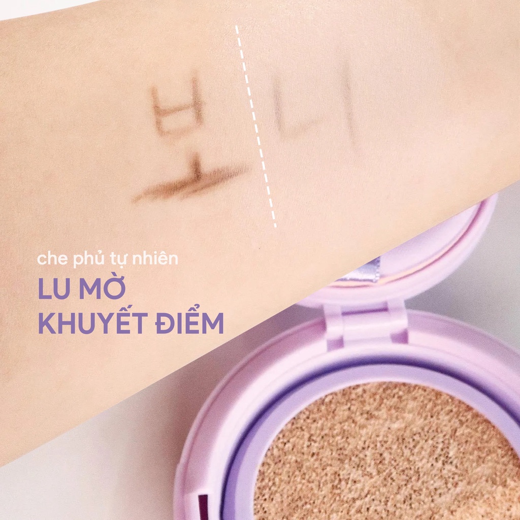 KÈM LÕI - Phấn Nước AprilSkin Ultra Slim Cushion SPF50+ PA+++  (15gx2)