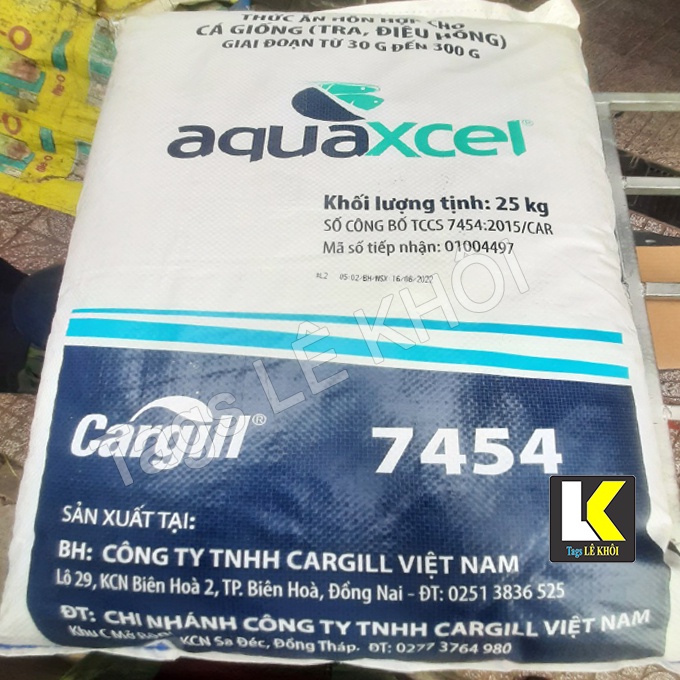 1KG Cám Cargill 7454 30% đạm | Mồi câu cá | Thức ăn cho cá