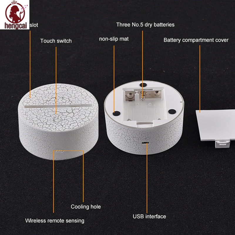 Đèn Led Hình Trăng Sao Nhiều Màu Điều Khiển Từ Xa Để Bàn Trang Trí Nhà Cửa / Tiệc Cưới