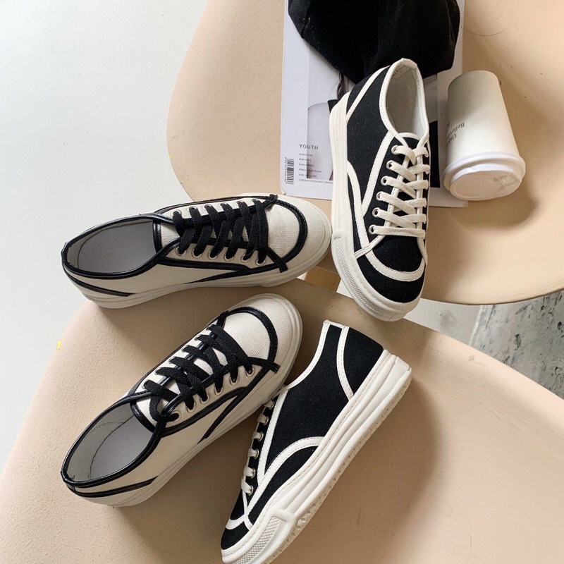 Giày nữ giày thể thao vải sneaker nữ INS 2021 HOT TREND RM94