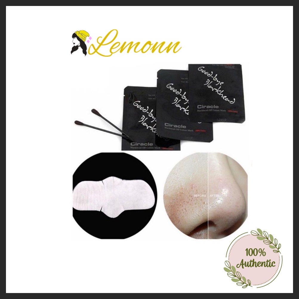 Miếng dán mụn đầu đen Goodbye Blackhead Ciracle, Miếng dán đẩy mụn đầu đen Goodbye Blackhead Ciracle