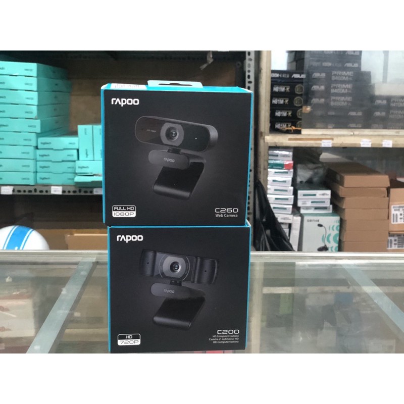 WEBCAM RAPOO C200 HD720p BẢO HÀNH 24t