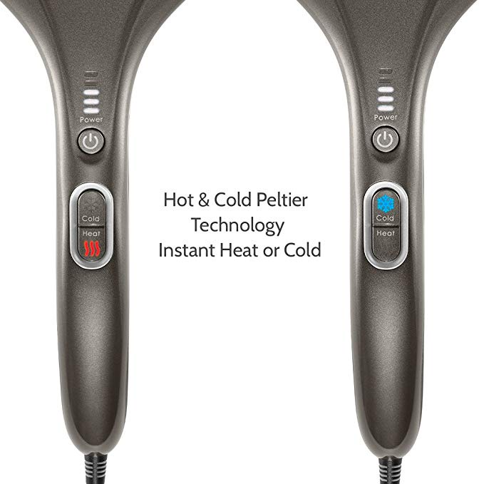 Máy massage cầm tay chuyên nghiệp, chế độ nóng lạnh HoMedics HHP-500H