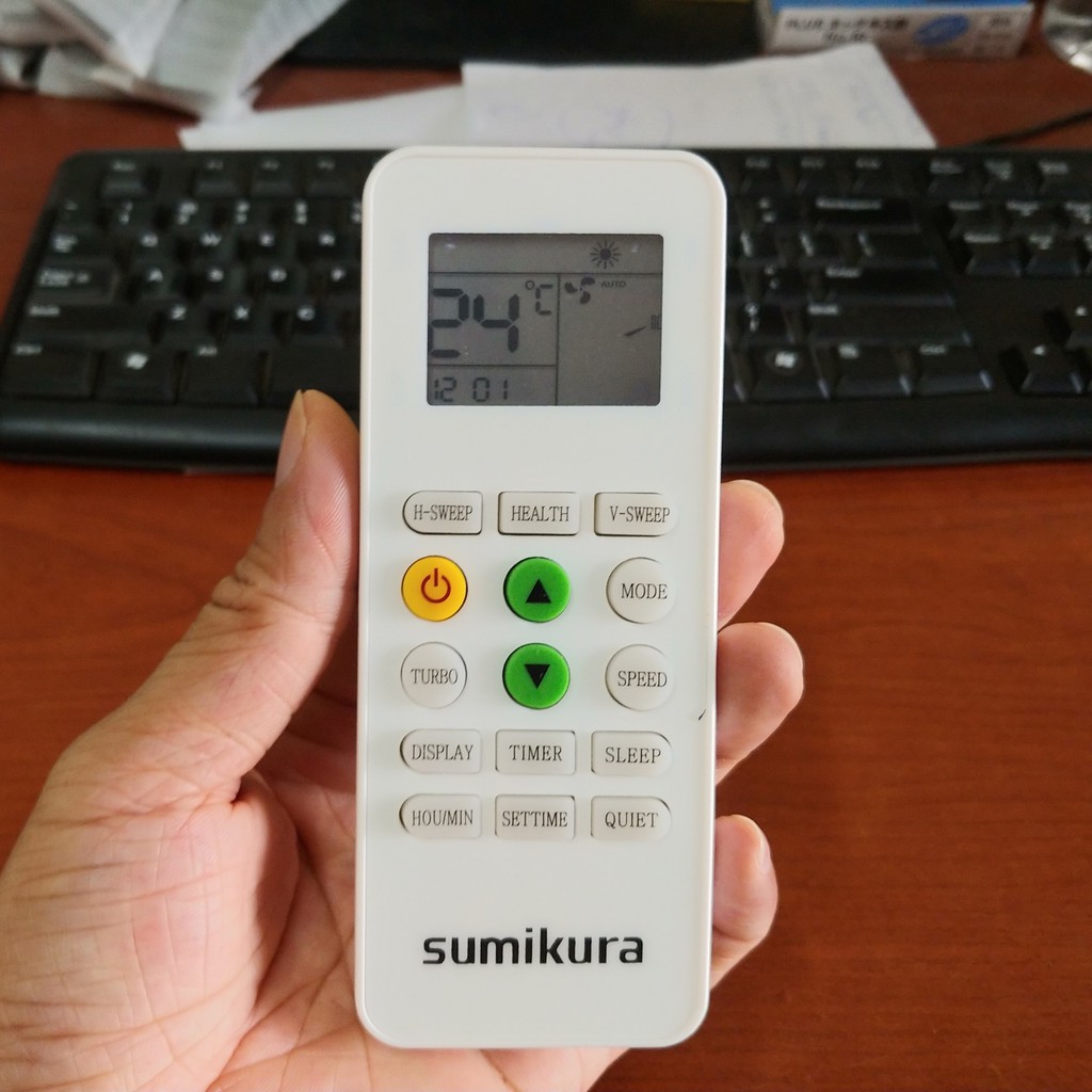 Điều Khiển Điều Hoà Sumikura Remote máy lạnh Sumikura Đời Mới