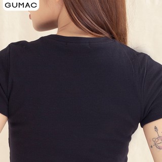 Áo thun gân croptop ATA1071 GUMAC