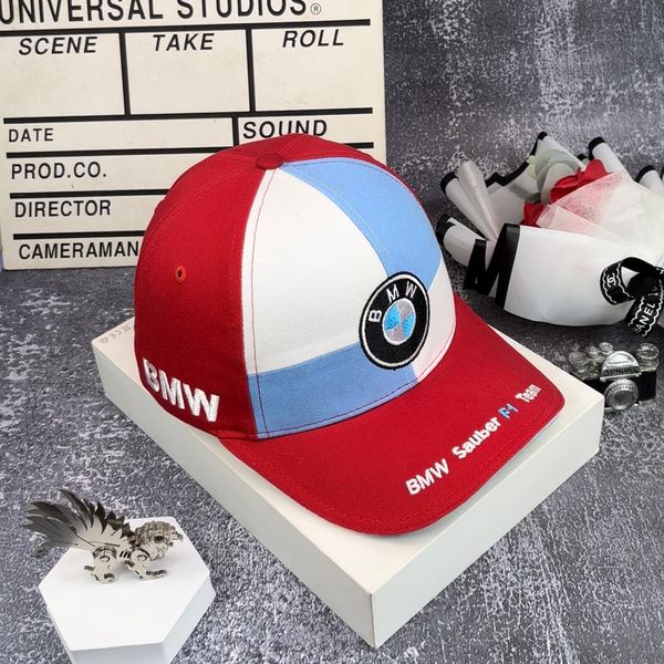Nón kết, mũ lưỡi trai tem xe BMW vải Kaki cao cấp nhập khẩu thời trang