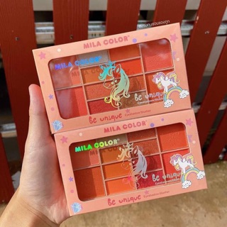 Bảng mắt + má hồng kì lân Mila Color