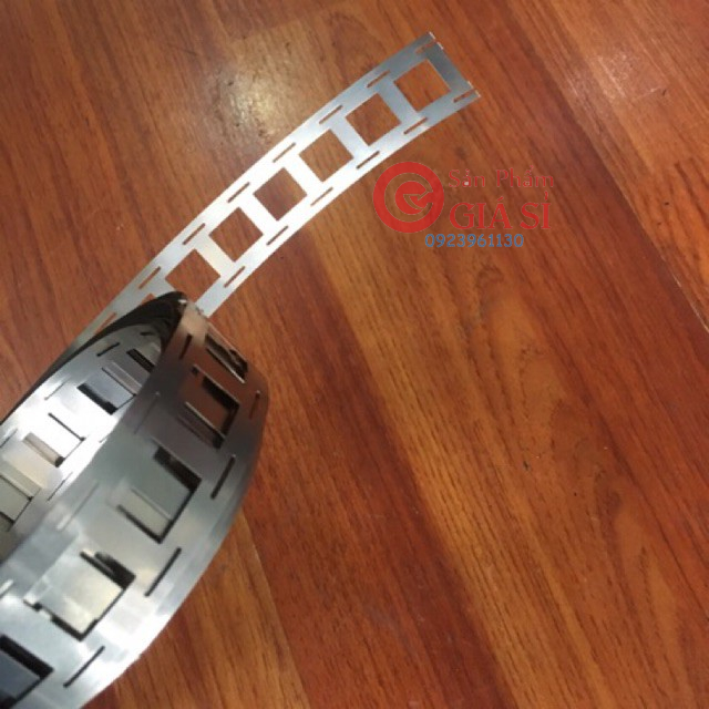 Kẽm hàn cell đôi dày 0.15mm 0.2mm (7mm x 27mm) ❤️freeship❤️
