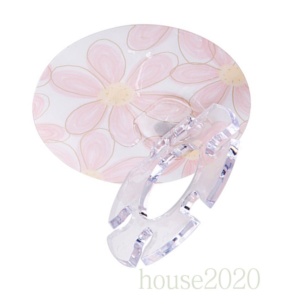 Giá đỡ đựng kem đánh răng/ bàn chải đánh răng/ dao cạo râu gắn tường nhà tắm hình hoa lá màu tùy chọn 2020