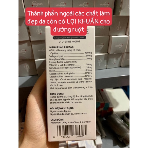 : PROCYSTINE viên uống đẹp da đẹp tóc!