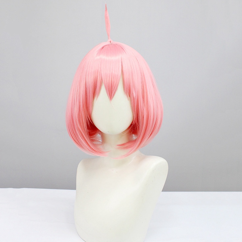 Bộ Tóc Giả Ngắn Màu Hồng Dùng Hóa Trang Nhân Vật Anya Trong Phim Spy×Family