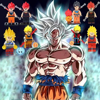 Mô hình đồ chơi nhân vật LEGO - Dragon Ball Son Goku / Vegeta / Frieza / Cell / Majin Buu / Broly / Beerus lego minecraf