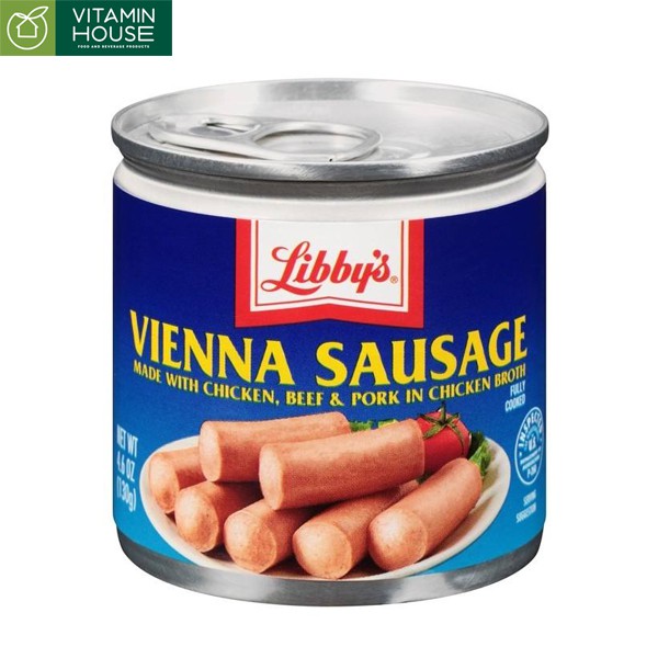 Xúc Xích Libby's Mỹ Hộp 130G [VITAMIN HOUSE] -86639
