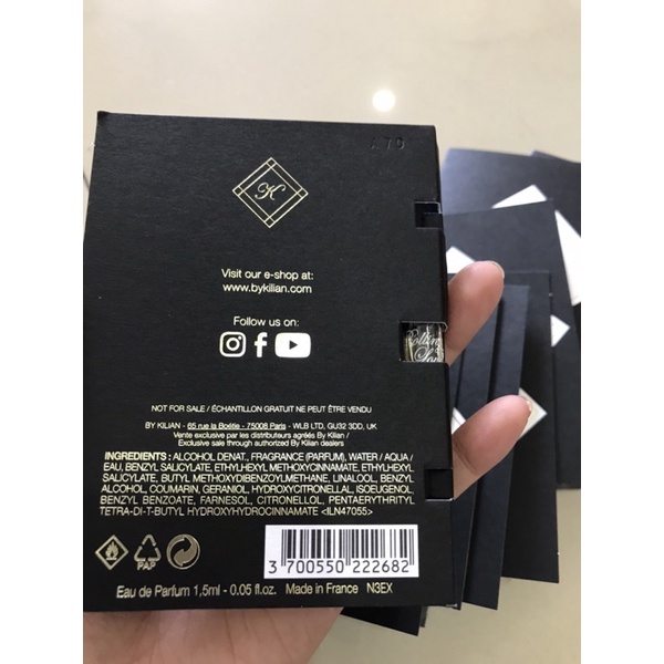 Vial Nước hoa rolling in love