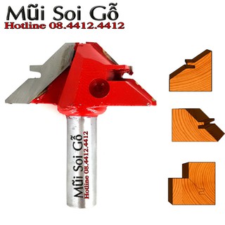 Mũi soi, mũi phay ghép học kéo, ghép góc vuông