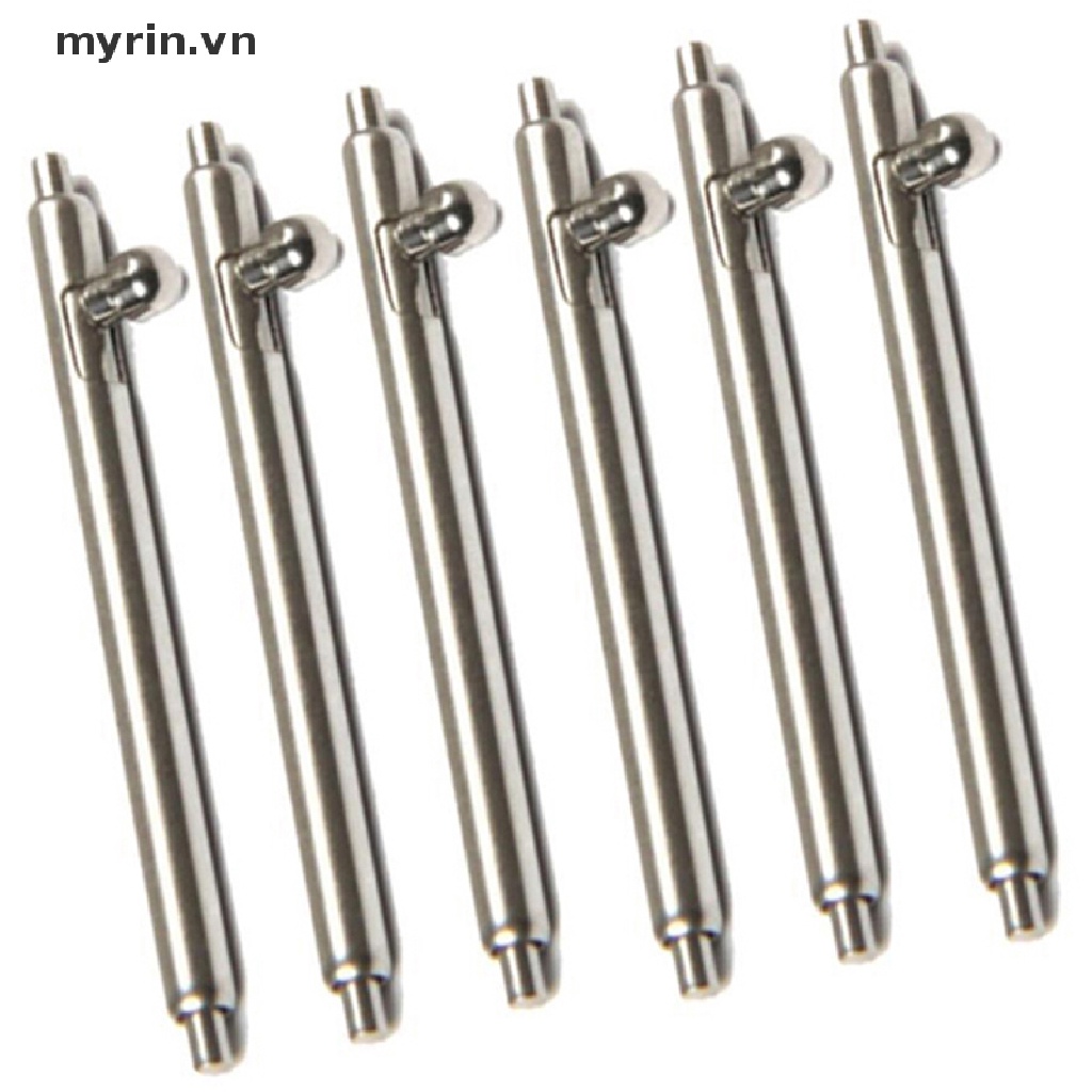 Set 10 Thanh Lò Xo Bằng Thép Không Gỉ 12~24mm Chuyên Dụng Cho Đồng Hồ Đeo Tay