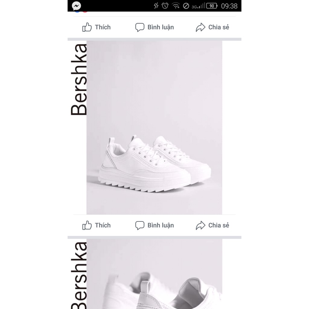 GIÀY SNEAKER MÀU TRẮNG BSK