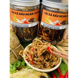 Xá bấu ngâm nước tương tỏi ớt 600gr