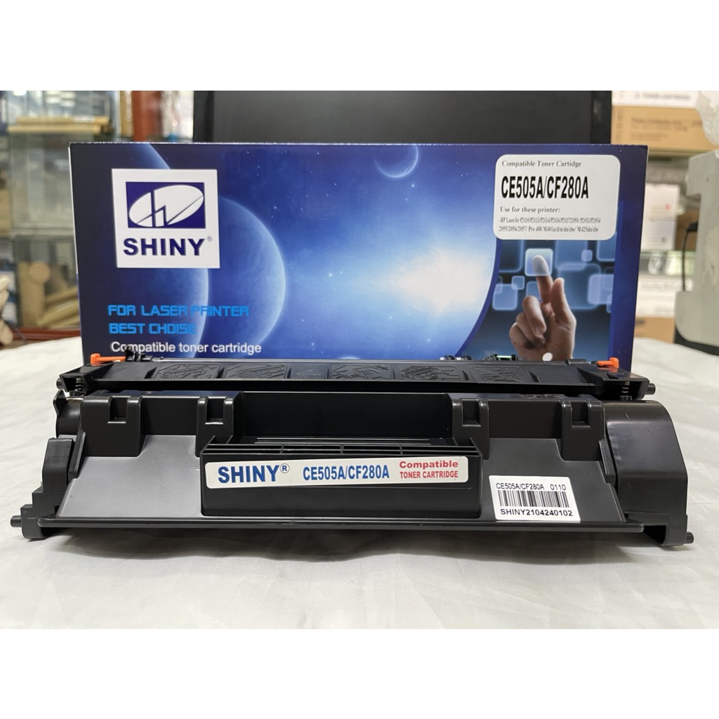 Hộp mực 05A/80A dùng cho máy in HP P2035,P2055D/Pro 400/M401N/M401D,M425DN, Canon 251DW , 252DW,...( hiệu SHINY )
